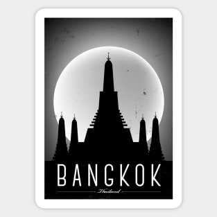 Bangkok Poster Design Sticker